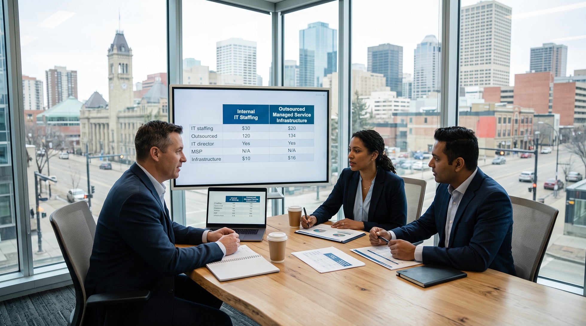 In-House IT vs Managed IT Services: Which is Better for Edmonton Businesses?